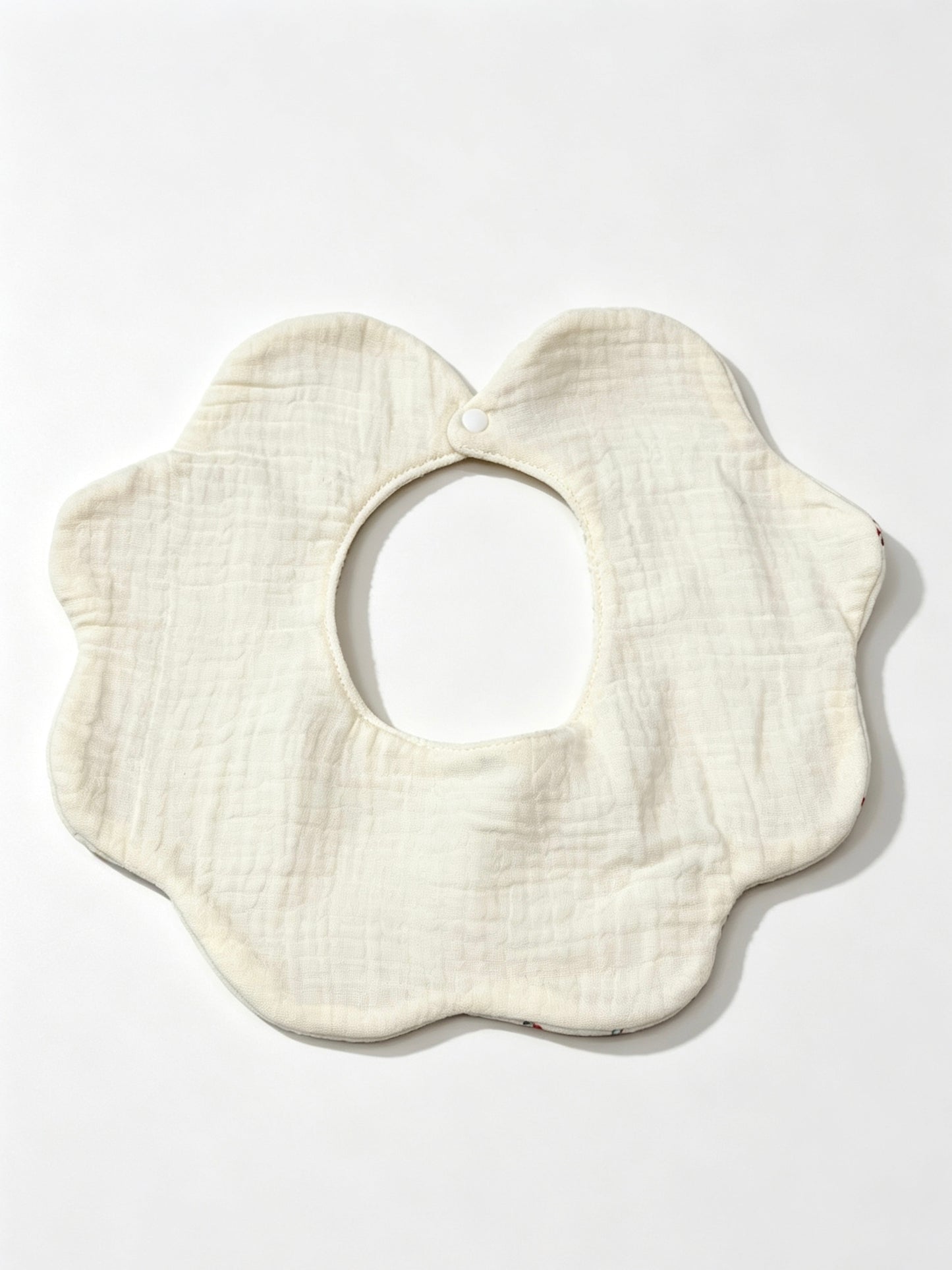 Kids Cotton Waterproof Stain-Resistant Cherry Print Bib