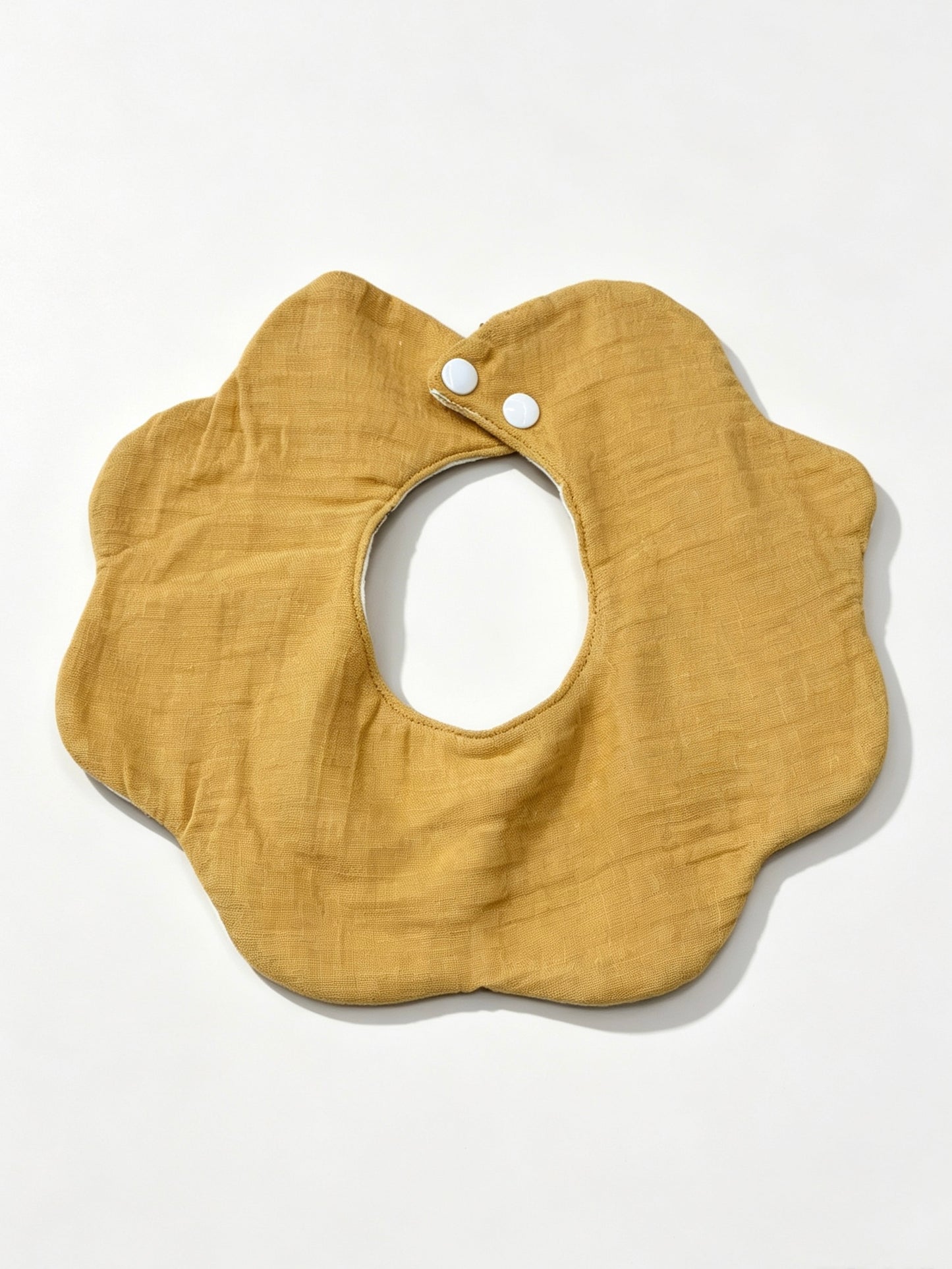 Kids Cotton Waterproof Stain-Resistant Lemon Print Bib