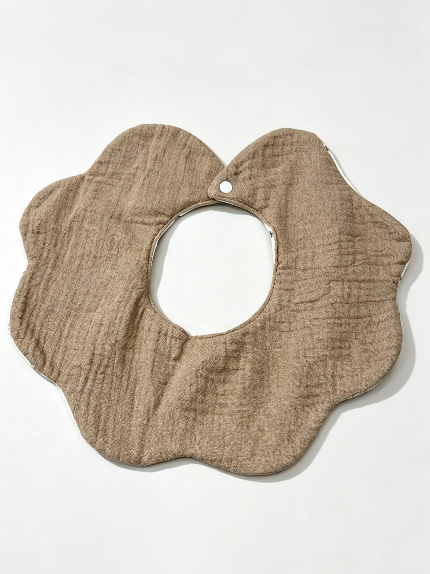 Kids Cotton Waterproof Stain-Resistant Little Flower Print Bib
