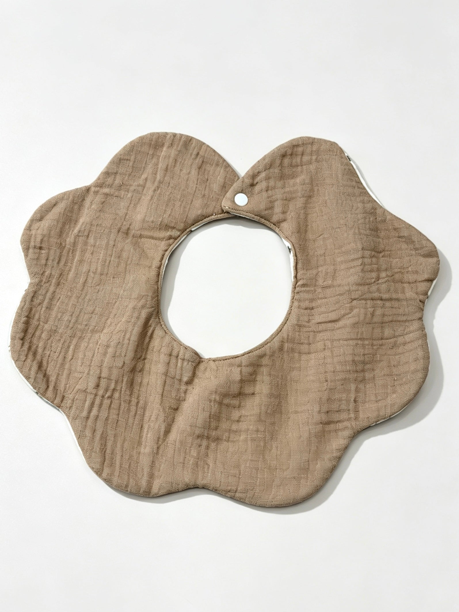 Kids Cotton Waterproof Stain-Resistant Little Flower Print Bib